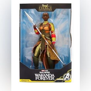 Marvel Wakanda Warrior Figure with Red and Gold Armor